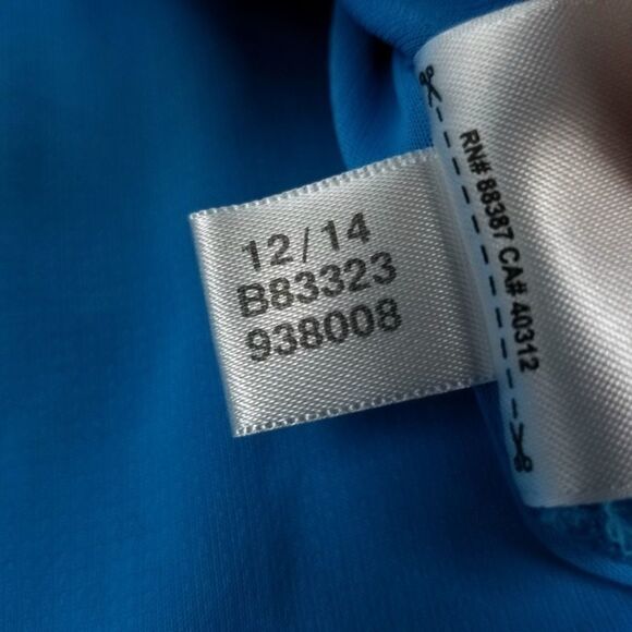 Adidas Climachill Short Sleeve Active Mesh Golf Polo Shirt Bright Blue Mens 2XL - Picture 8 of 8